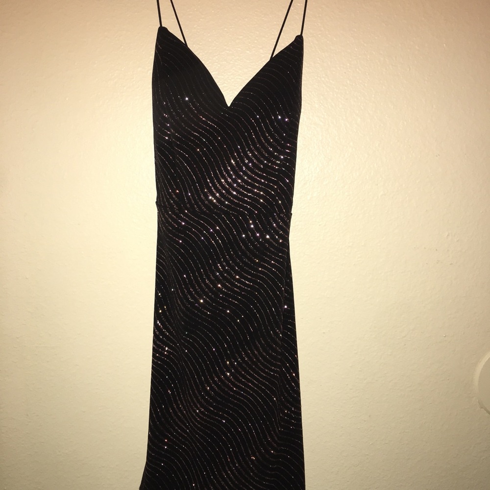 Black sparkly dress